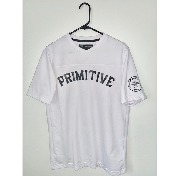 PRIMITIVE WORLDWIDE WHITE SOCCER JERSEY - Picture 2 of 5